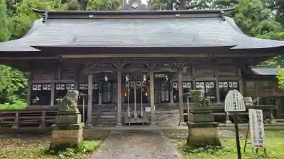 心清水八幡神社(福島県)