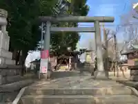 諏訪神社の鳥居
