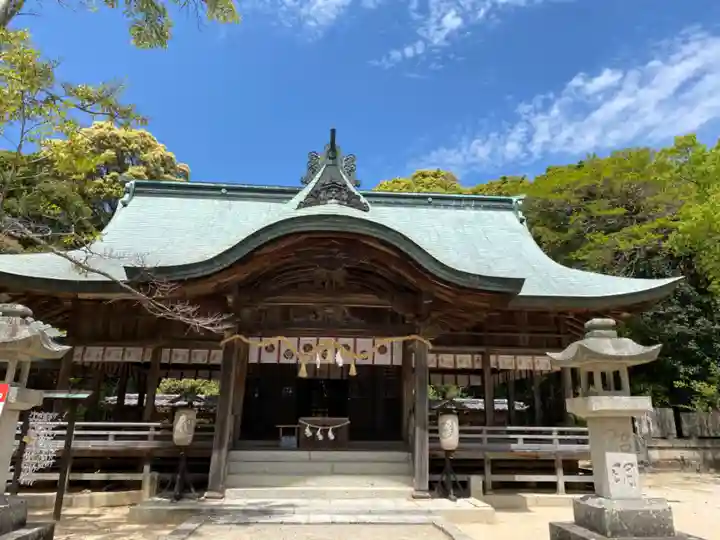 玉祖神社の本殿・本堂