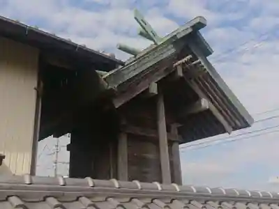 箆矢神社の本殿・本堂