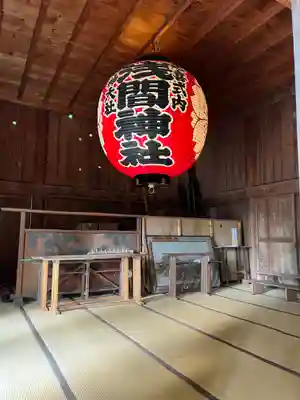 河口浅間神社の本殿・本堂