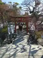 旗上弁財天社の鳥居