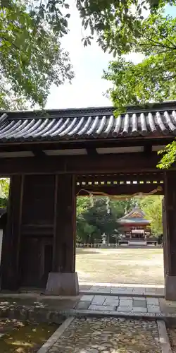 膳所神社の山門