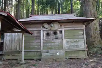 二柱神社の本殿・本堂
