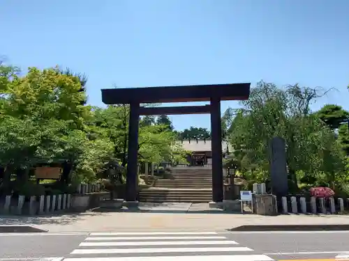 開成山大神宮の鳥居