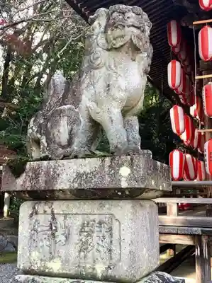 砥鹿神社(里宮)の狛犬