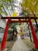花園神社の鳥居
