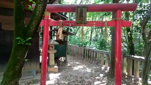 天石門別保布羅神社の鳥居