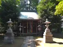 上連雀神明社の本殿