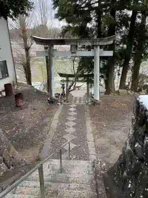 黒沼神社の鳥居
