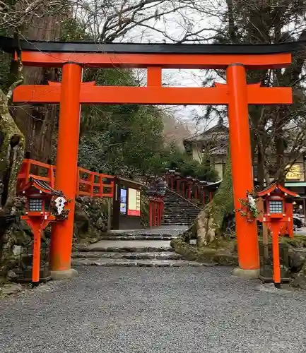 貴船神社の鳥居