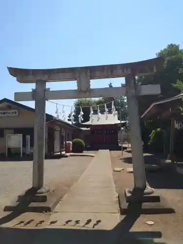 三谷神社の鳥居