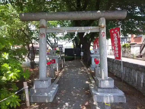 桜森稲荷神社の鳥居