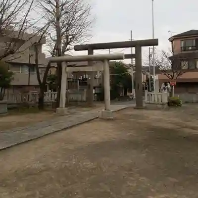 上小松天祖神社の鳥居