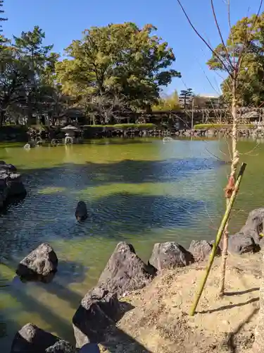 豊國神社の庭園