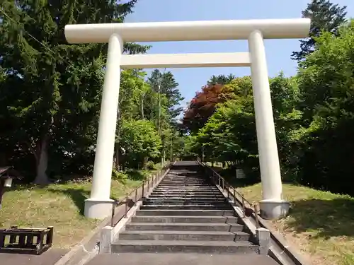 愛別神社の鳥居