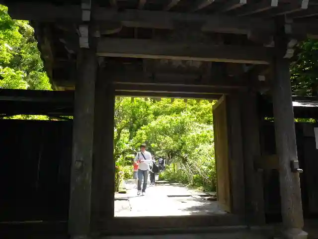 黄梅院(円覚寺塔頭)の山門・神門
