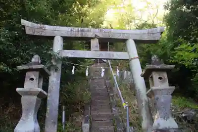 大六天麻王神社の鳥居