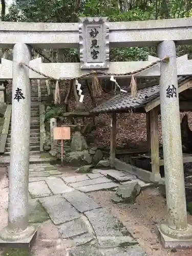 星田妙見宮の鳥居