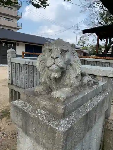 松涛神社の狛犬