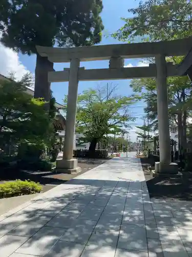 富士山東口本宮 冨士浅間神社の鳥居