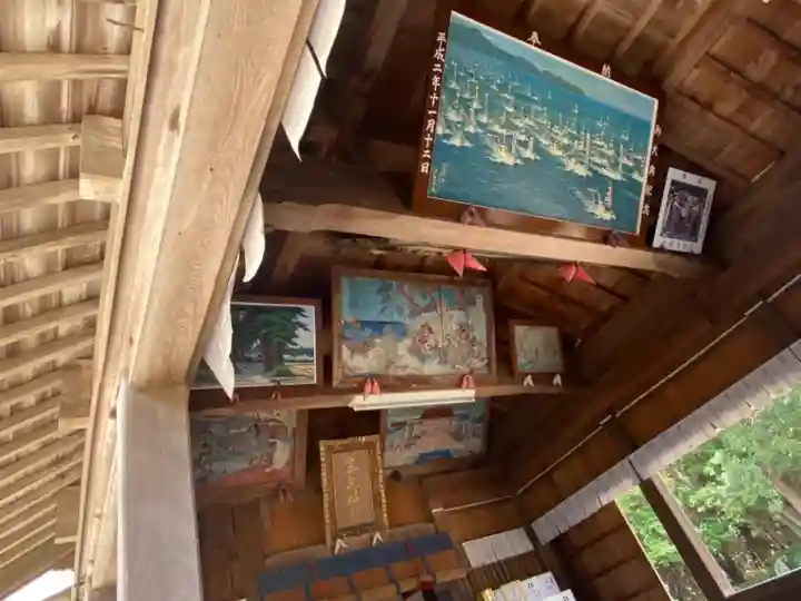 年毛神社の芸術