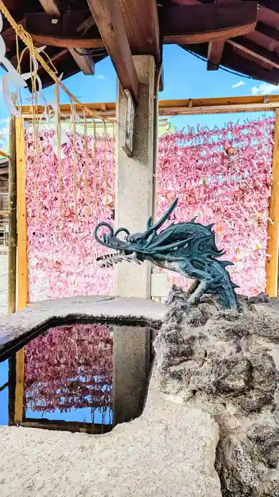 菊田神社の手水舎