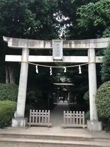 御霊神社の鳥居