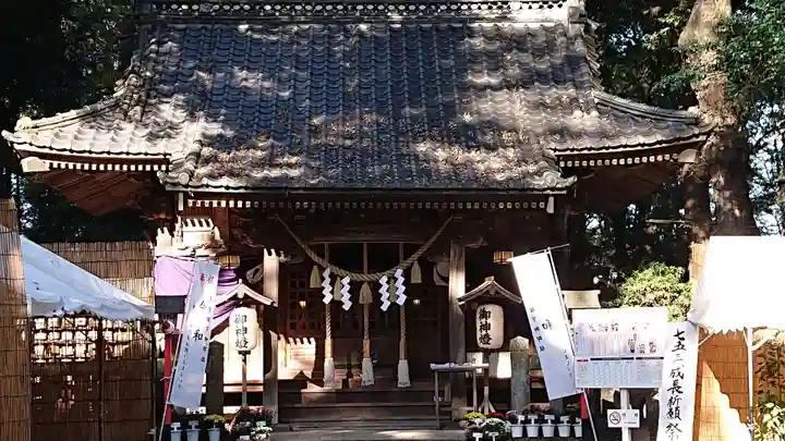 間々田八幡宮の本殿・本堂