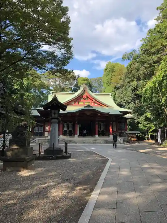 世田谷八幡宮の本殿・本堂