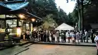 白山神社のお祭り