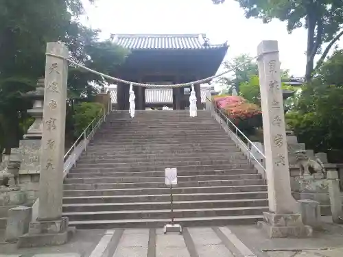 阿智神社の鳥居