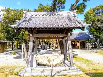 新川神社の手水舎