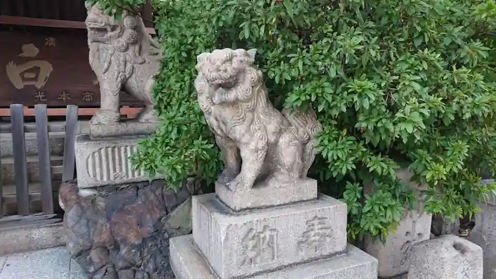 七宮神社の狛犬