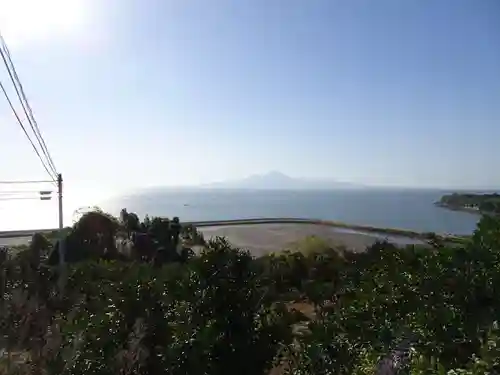 河内阿蘇神社の景色