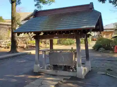 八雲氷川神社の手水舎
