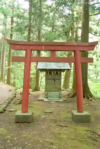 大山阿夫利神社本社の鳥居