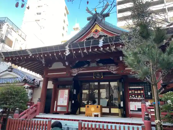 秋葉神社の本殿・本堂