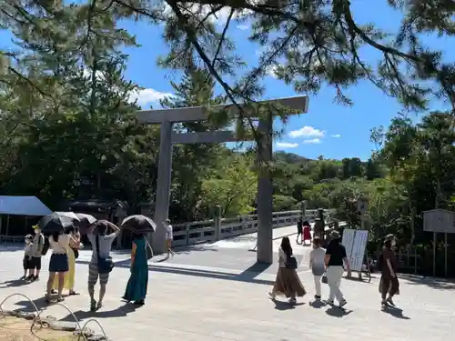 伊勢神宮内宮（皇大神宮）の鳥居