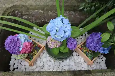 開成山大神宮の手水舎