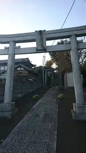 妙見神社の鳥居