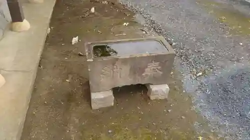 八幡神社の手水舎