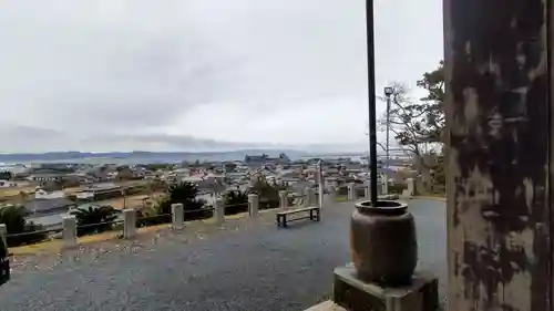 那古寺の景色