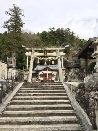 十二柱神社の鳥居