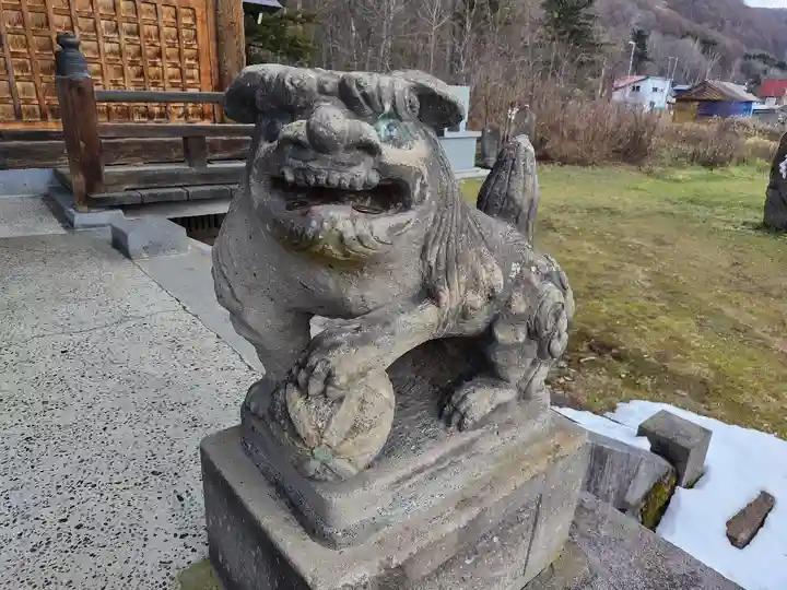 相馬妙見宮 大上川神社の狛犬