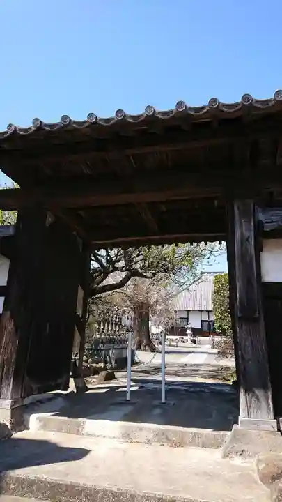 長善寺の山門・神門