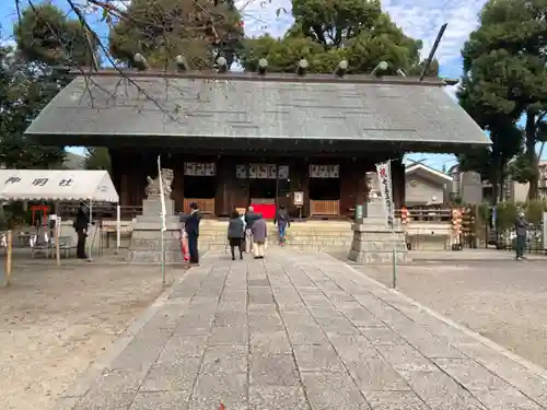 所澤神明社の本殿