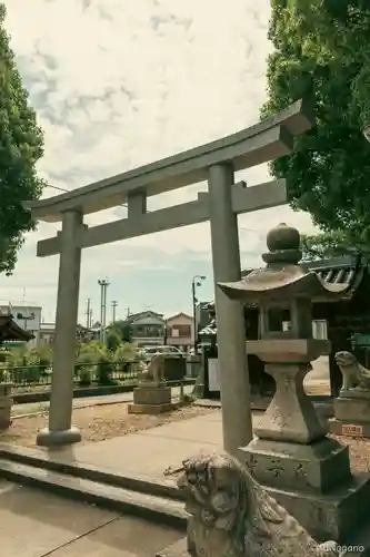 大依羅神社の鳥居