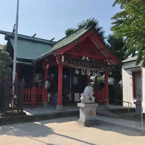 葛飾氷川神社の本殿・本堂