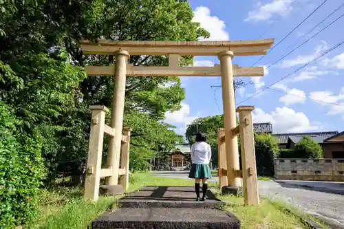 八社神社の鳥居